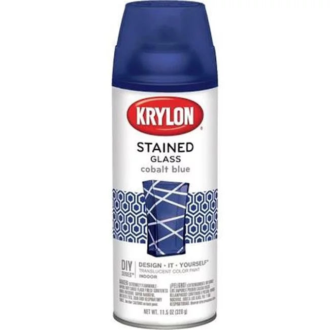 Stained Glass Spray Paint - Cobalt Blue
