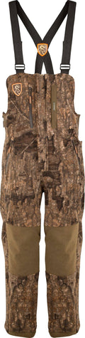 Drake Waterfowl Men's Non-Typical HydroHush Heavyweight Bibs with Agion Active XL, Small, Timber Realtree/AP