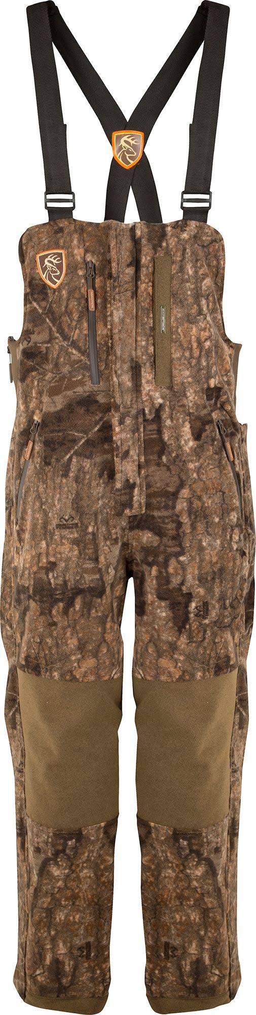 Drake Waterfowl Men's Non-Typical HydroHush Heavyweight Bibs with Agion Active XL, Small, Timber Realtree/AP