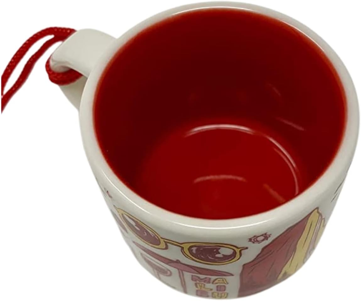 Ceramic Coffee Mug Demitasse Ornament 2 oz O6251