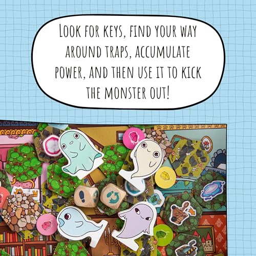 Family Board Game for Kids and Parents, Ages 8+, 2-4 Players P1997