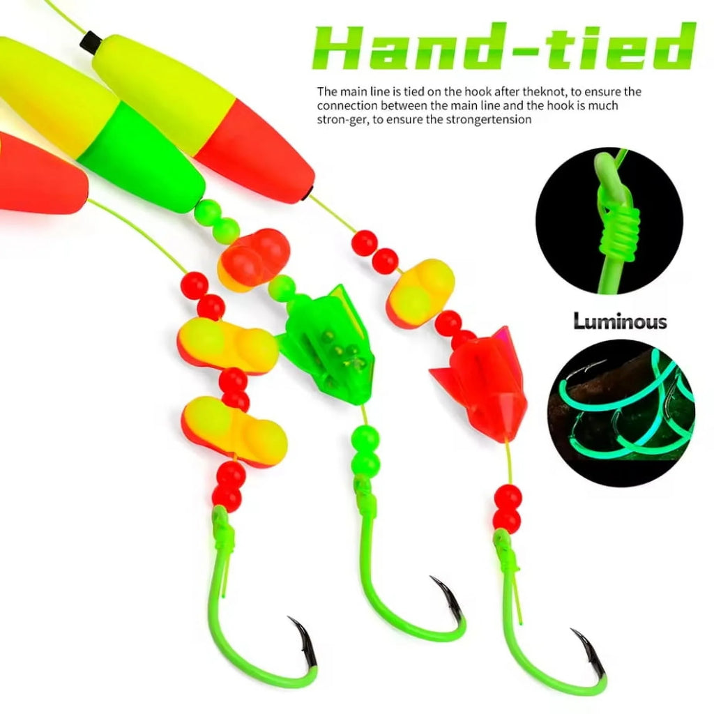 Catfish Rigs with Circle Hooks for Bank Fishing E578798