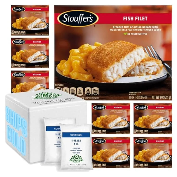 Fish Filet with Ice Cold Pack, 9 oz - Pack of 8 B115945