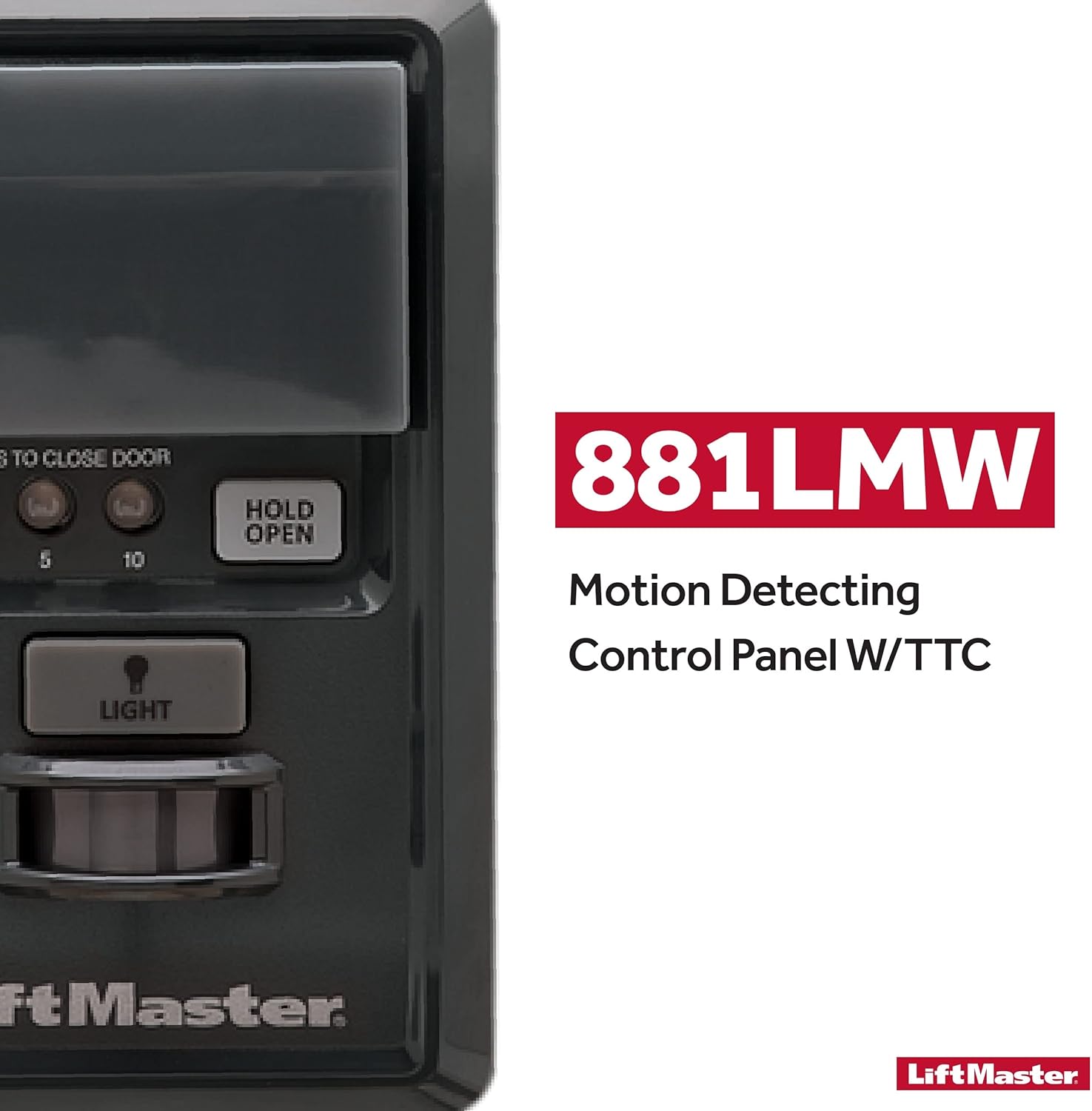 Motion Detecting Control Panel for Garage Door Openers P7611