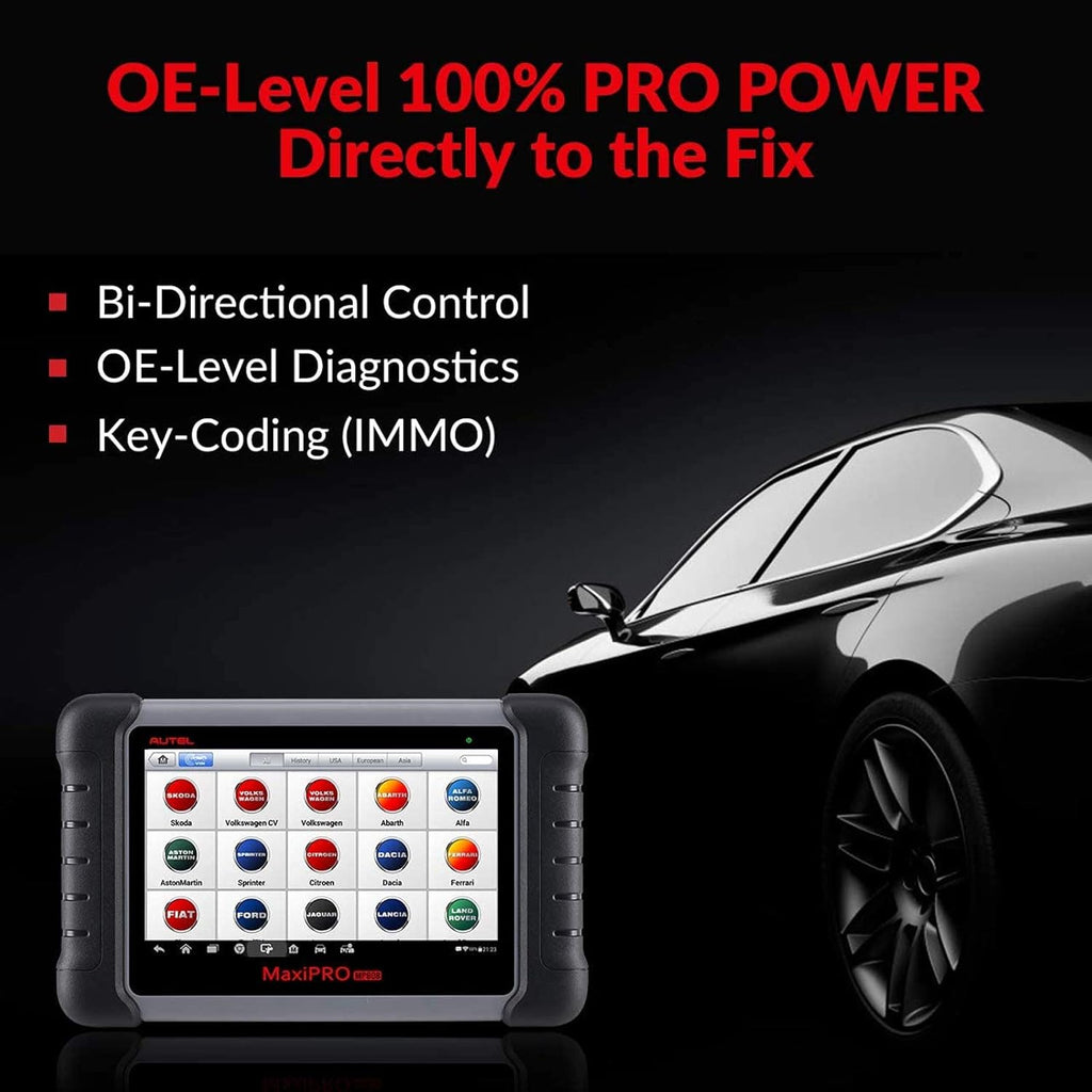 Autel MaxiPRO MP808TS, Full TPMS Service Diagnostic Scanner with 30+ Special Functions and Wireless BT Y8712