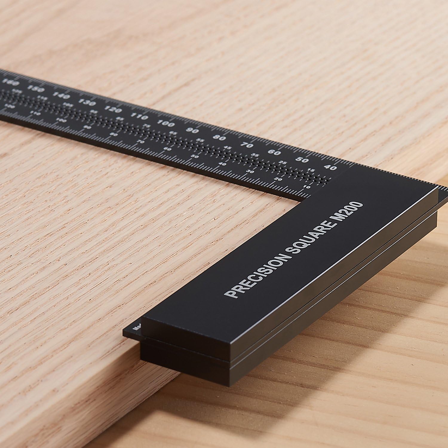 12-inch Precision Square Ruler for Woodworking Marking and Measuring R781715
