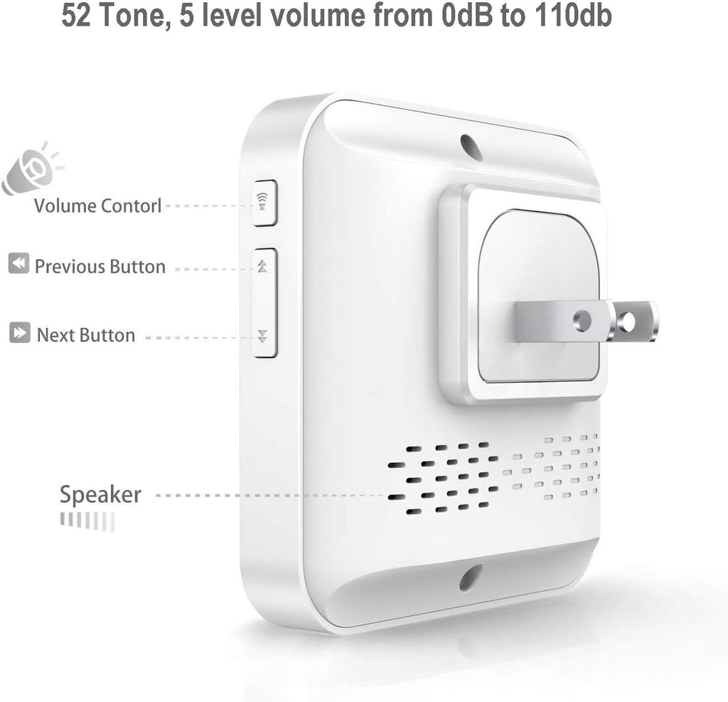 Wireless Life Alert System for Seniors with Panic Buttons and Necklace E890696