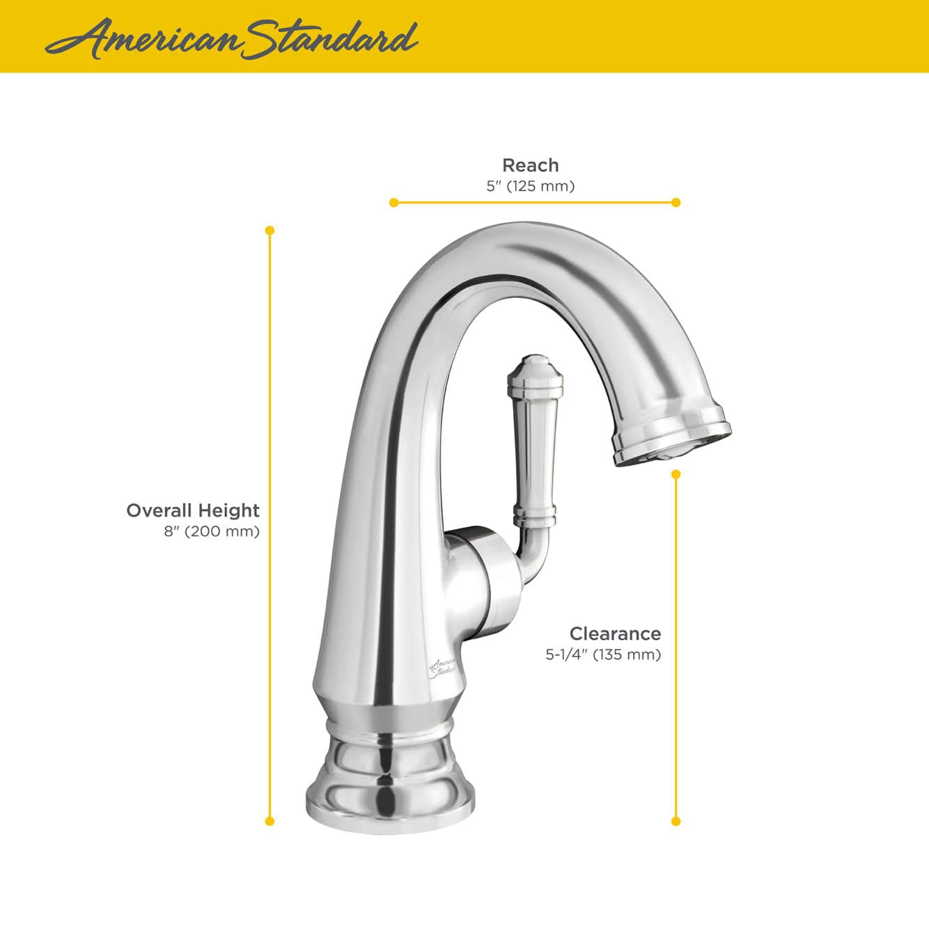 Bathroom Faucet Chrome P61767