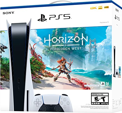 PS5 Console Horizon Forbidden West Bundle - 4K TV Gaming, 825GB SSD H176