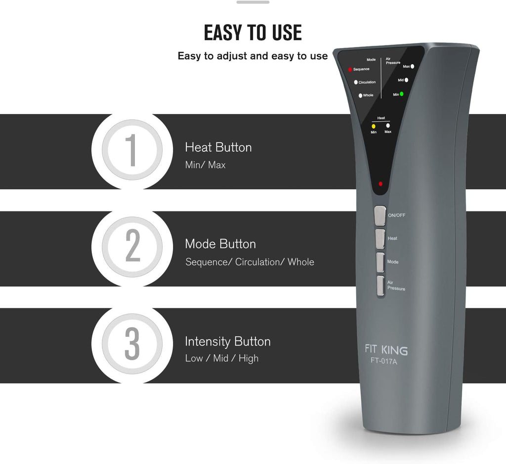 Calf Massager with Heat, 3 Modes and 3 Intensities C363464