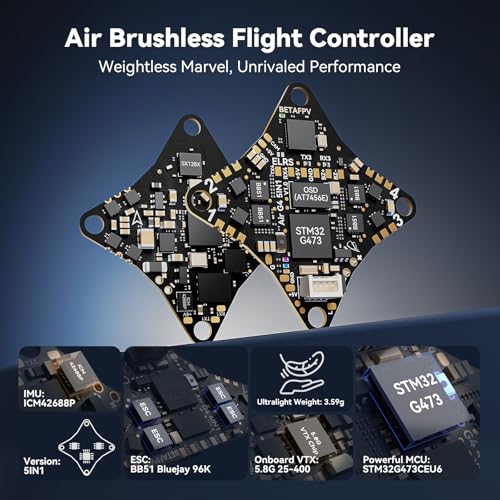 75mm Brushless Whoop Quadcopter with FPV Camera for Racing Freestyle T790303