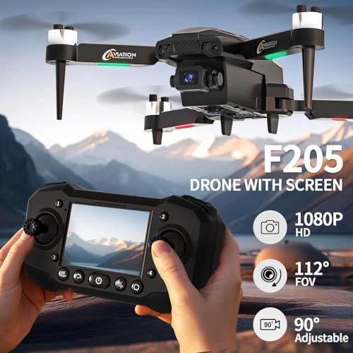 Drone with Camera for Adults, 1080P HD, Brushless Motors, Stable Hover C19441