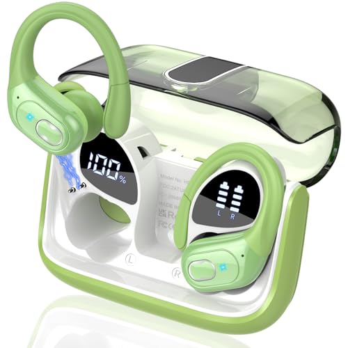 Wireless Earbuds Bluetooth 5.4 with Earhooks, IPX7 Waterproof P475856