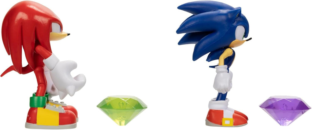 Sonic 4" Figure 2 Pack Modern Sonic and Knuckles R48477