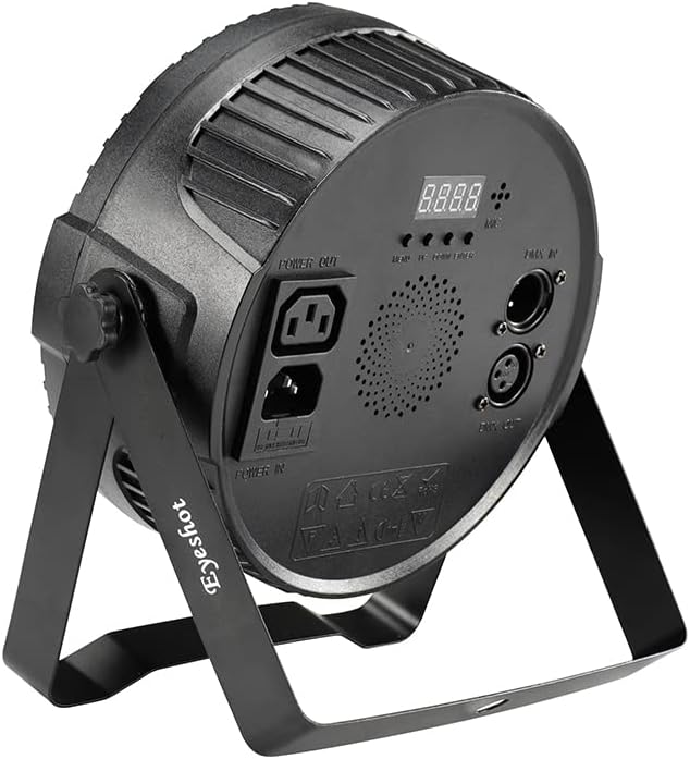 LED Par Light 7x10W RGBW 4-in-1 with DMX and Sound Activation for Stage and Party D10967