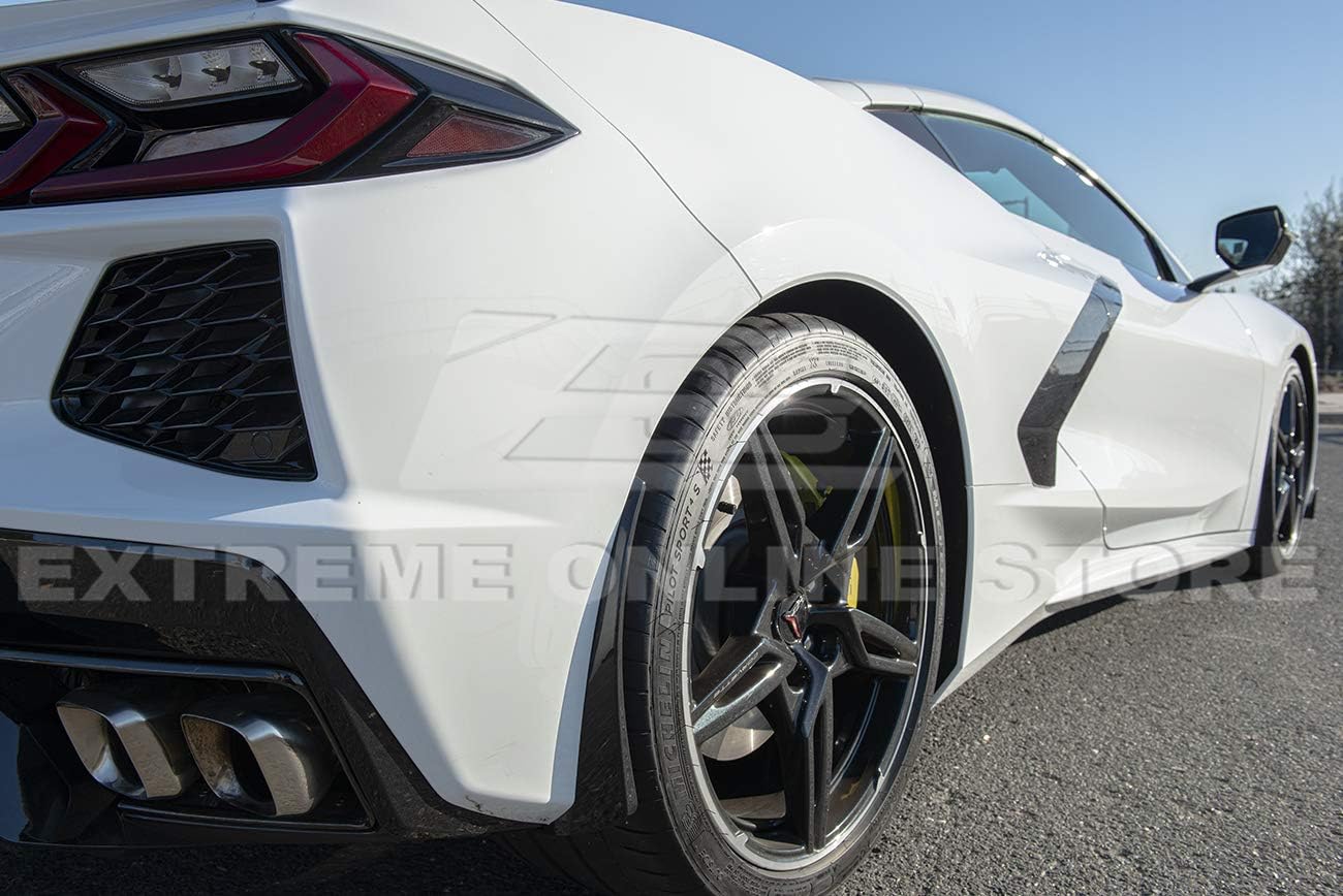 Rear Side Splash Guards Mud Flap Pair for Chevrolet Corvette C8 B477687