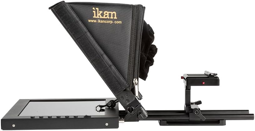 12-inch Portable Teleprompter Kit with Adjustable Glass Frame C4949
