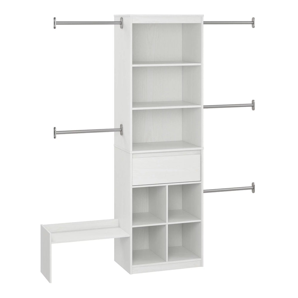 Grow with Me Closet, White A70316