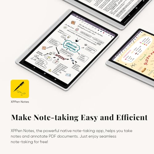 Color Digital Notebook 10.95'' Paper Note Taking Tablet with 16384 Pressure Levels and Magnetic Folio P5818