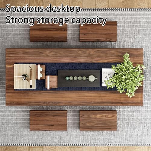 Japanese Floor Table Rectangular Tatami Low Table for Living Room I551