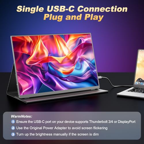 Portable Monitor 18.5 Inch 120Hz FHD IPS for Laptop Gaming Z793