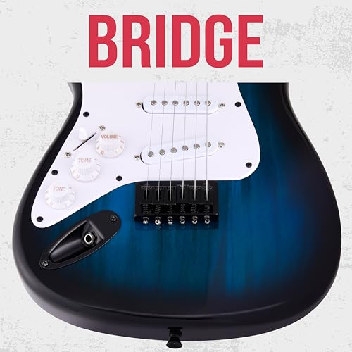 3/4 Size Electric Guitar Kit for Kids with Amp and Accessories V60944