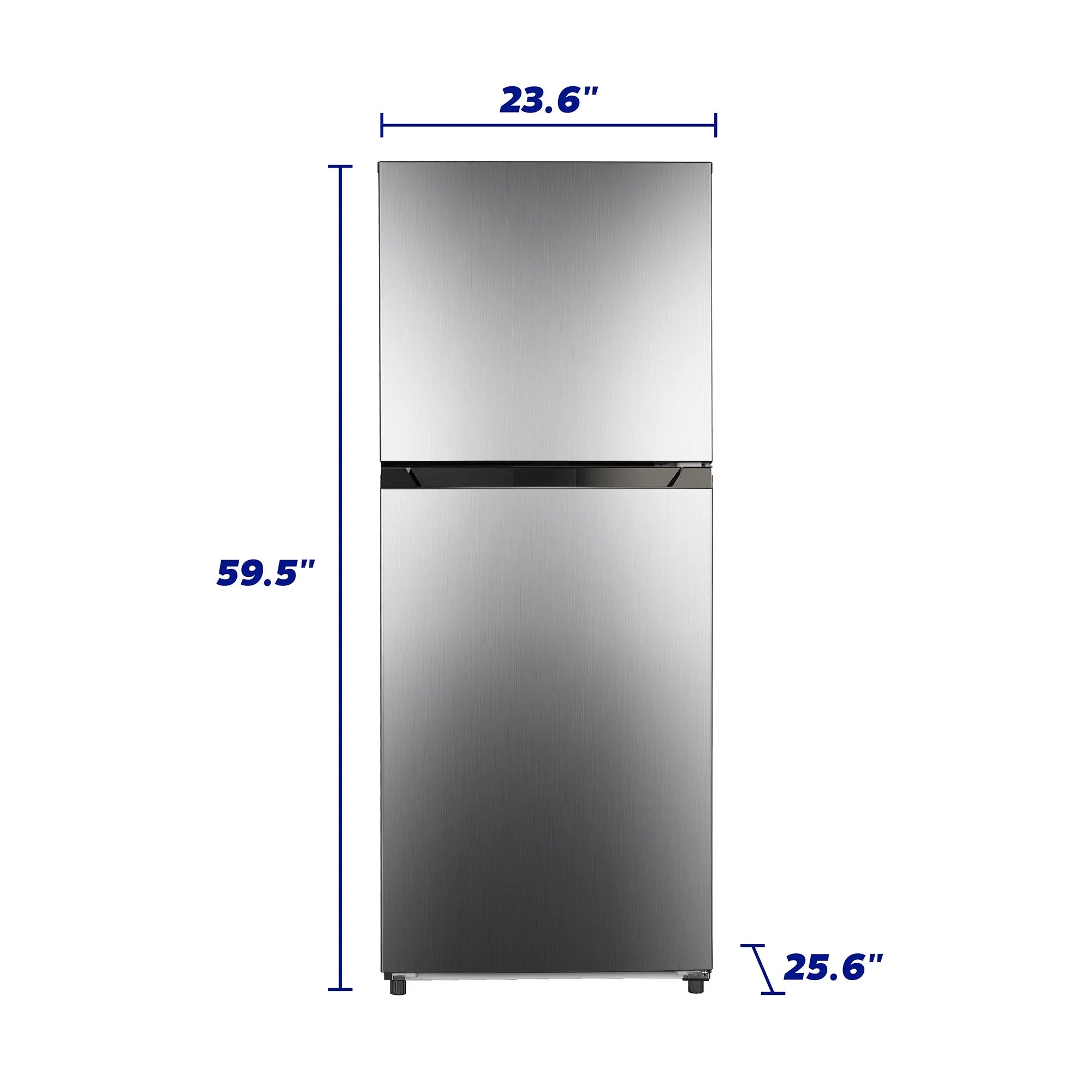 10.1 cu. ft. Top Freezer Refrigerator - Stainless Steel C4605