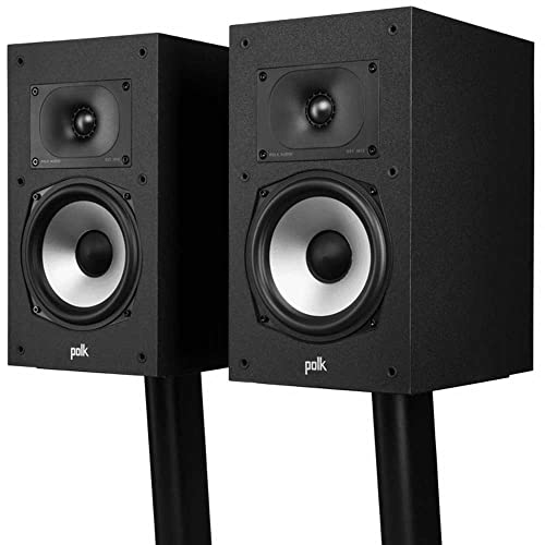 Polk Monitor XT10 Home Subwoofer, 10" Deep Bass Woofer, 100W Class D Amplification, Dolby Atmos, Auro 3D & DTS:X Compatible, Black