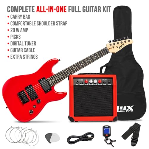 3/4 Size Electric Guitar Kit for Kids with Amp and Accessories V60944