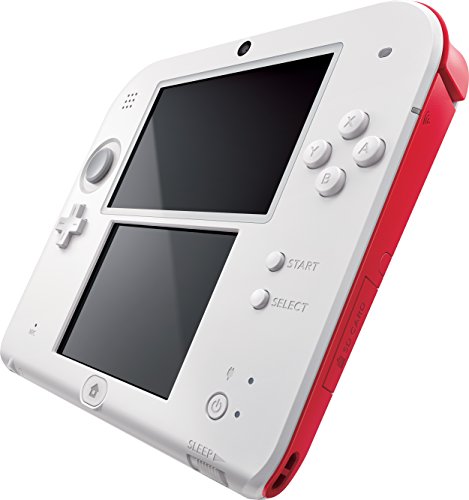 Handheld Console 2DS - White/Red P171215