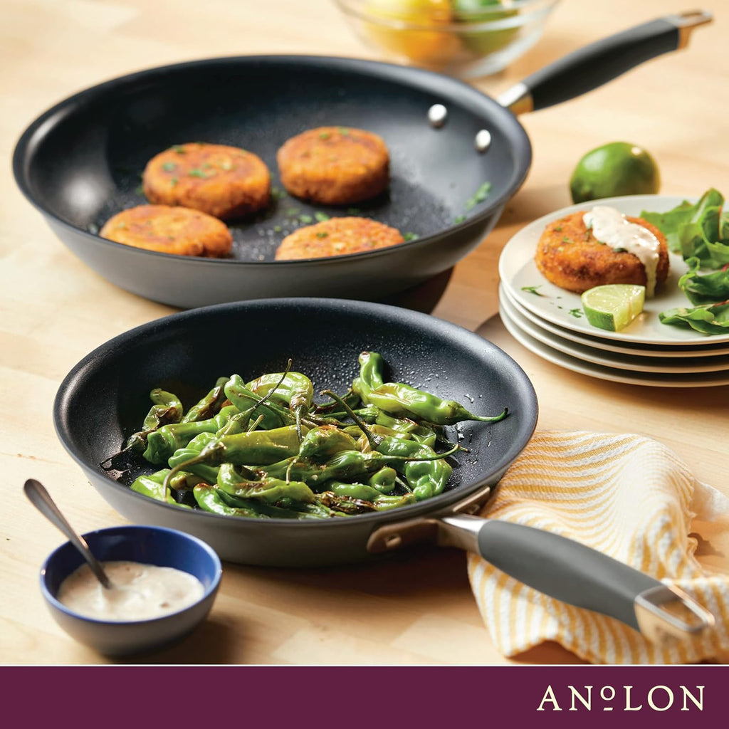 Nonstick Skillet 2-Piece Set, 10.25 & 12.75 Inch E7052