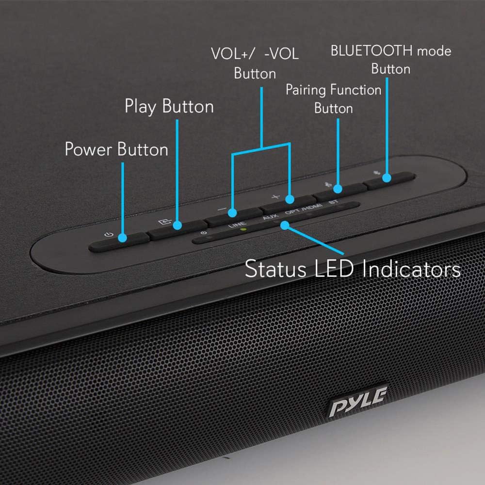 TV Soundbar with Bluetooth and Built-in Subwoofer S137