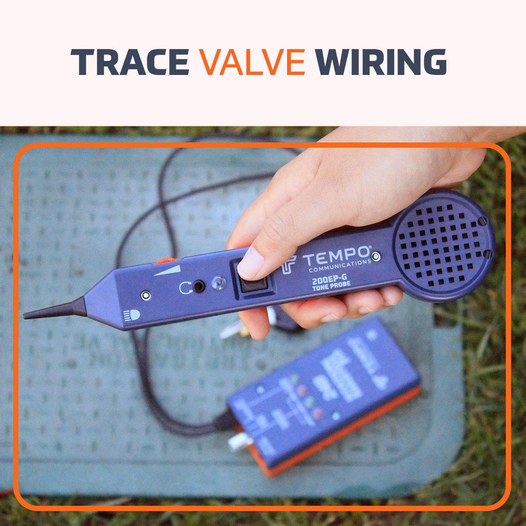 Irrigation Tester Kit for Sprinkler Valves, Wire Identification, Solenoid Activation T8971