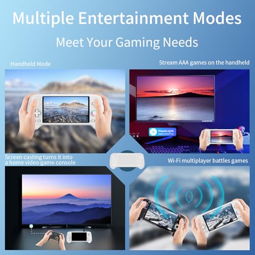 Handheld Retro Gaming Console with 33 Emulators and 5.48" AMOLED Display P9696