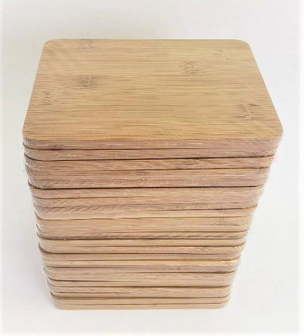 8" x 6" Rectangular Bamboo Cutting Board for Engraving Gifts H28905
