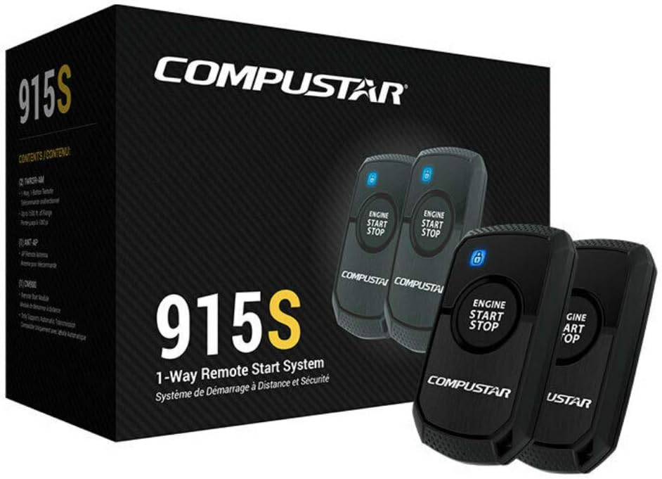 1 Button Remote Start System with 1500ft Range H892