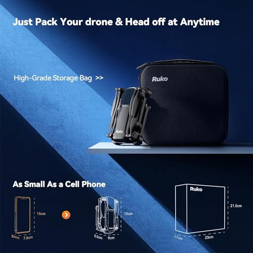 Drone with Camera 4K, Under 249g, 60 Mins Flight, GPS Auto Return, Foldable L67560