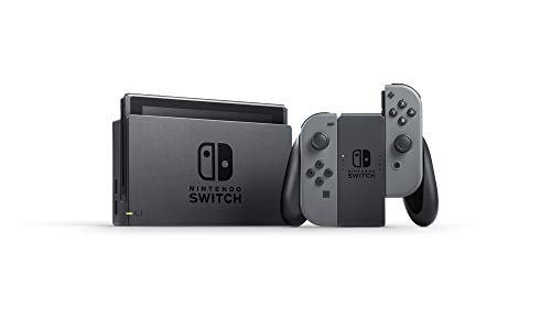 Switch Game Console - Black with Blue/Red Joycon (Renewed) L834521