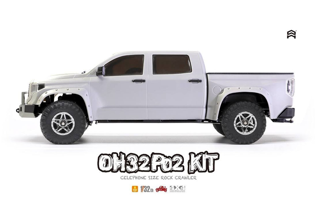1/32 Scale 4WD RC Crawler Pickup Truck Kit O911543