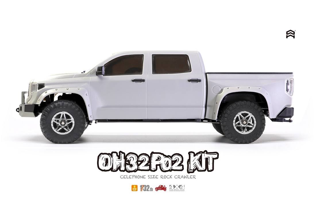 1/32 Scale 4WD RC Crawler Pickup Truck Kit O911543