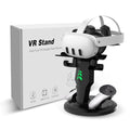 G-STORY Charging Dock for Meta Quest 3 Headset Controllers, VR Charging Station for Meta Quest 2 Fast Charging Meta Quest Pro Accessories with LED Lights