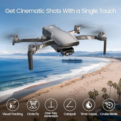 4K Camera GPS Drone with 3-Axis Gimbal for Adults D7908