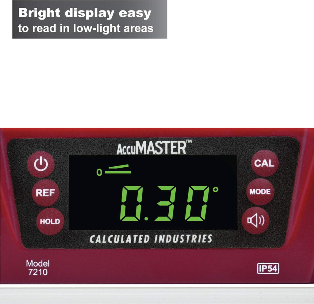Digital Torpedo Level and Protractor with LED Display W22089