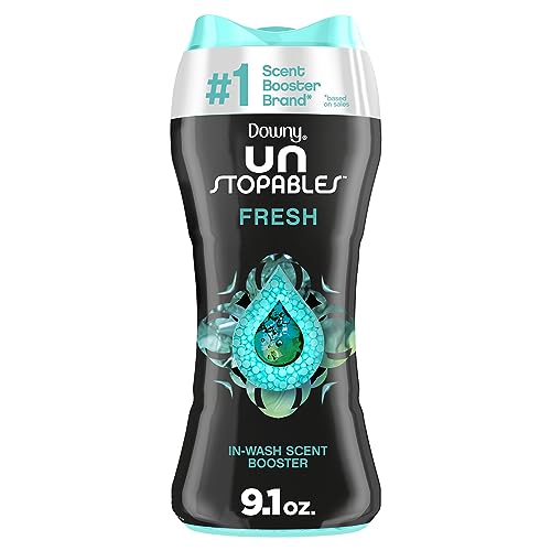 Downy Unstopables in-Wash Scent Booster Beads, Fresh, 14.8 Ounce (Pack of 2)