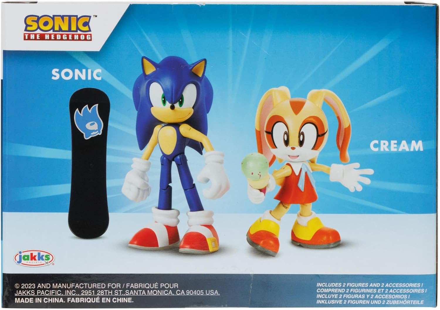 Sonic the Hedgehog 4" Figure 2 Pack T42516