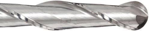 Yg-1 Tool Company 52903 Yg-1 E5018 Carbide Ball Nose End Mill Extra Long Reach Uncoated Bright Finish Deg Helix 2 Flutes 6 Overa
