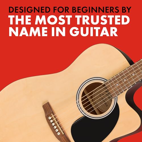 Acoustic Electric Guitar with Built-in Tuner and Tone Controls H2979