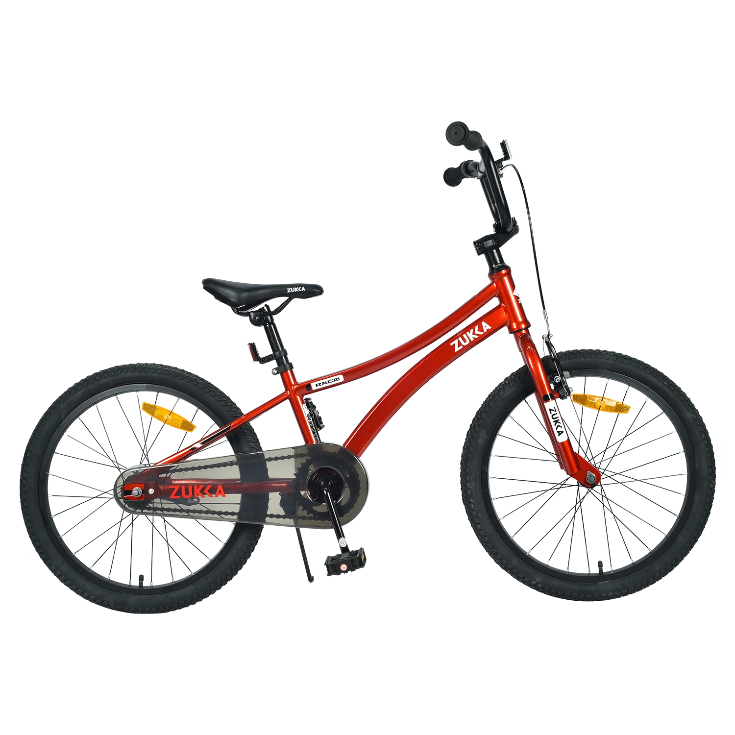 20 Inch Boys Bike for Kids Ages 7-10, Single Speed, Steel Frame, Red E439
