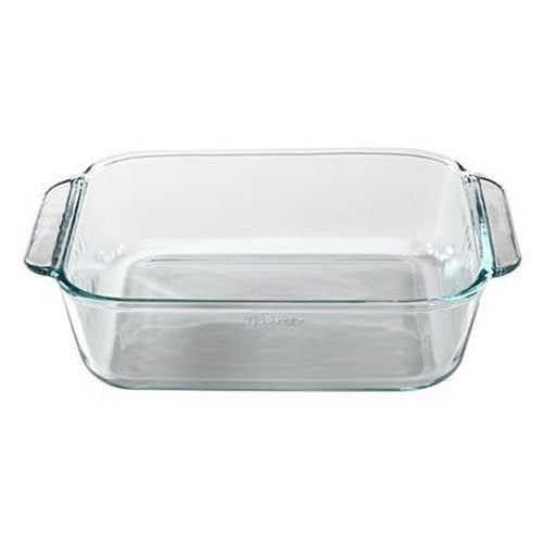 8.1" Square Glass Baking Dish, 2 Quart O301