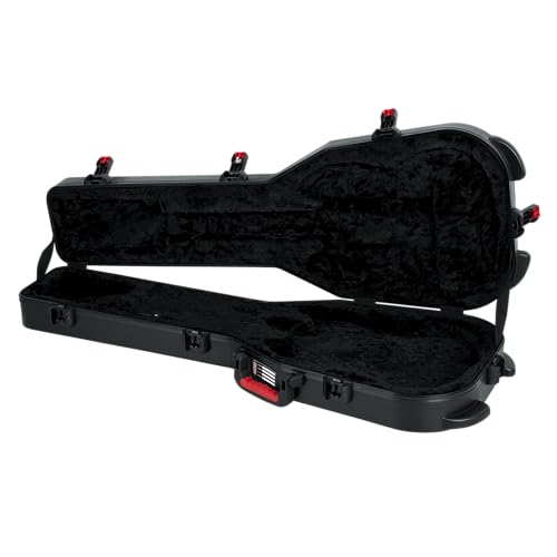 Molded Flight Case for Strat/Tele Style Electric Guitars with TSA Locking Latch U665